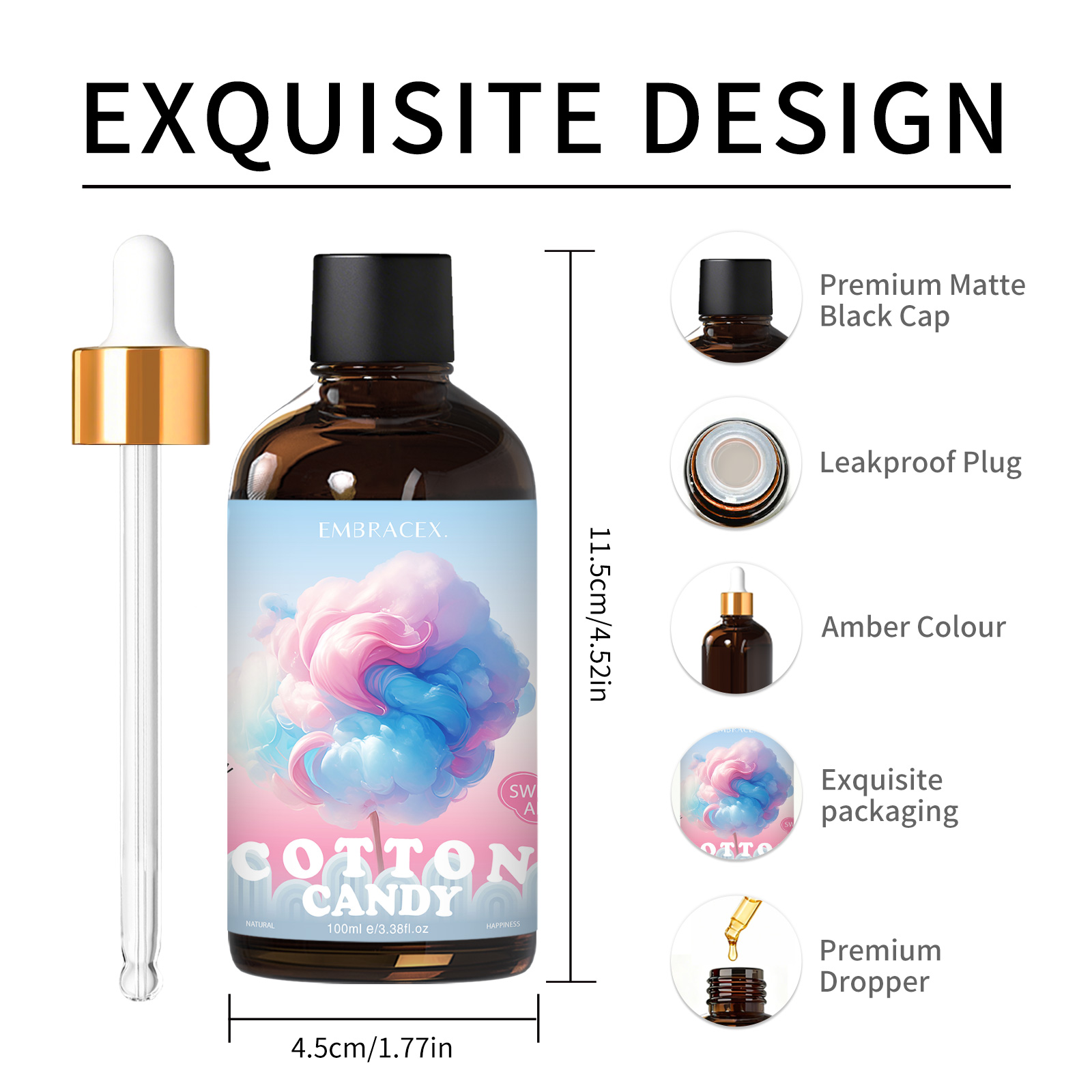 100ml Suikerwafel Geur Oliën D - Silk Candle recensie en prijs