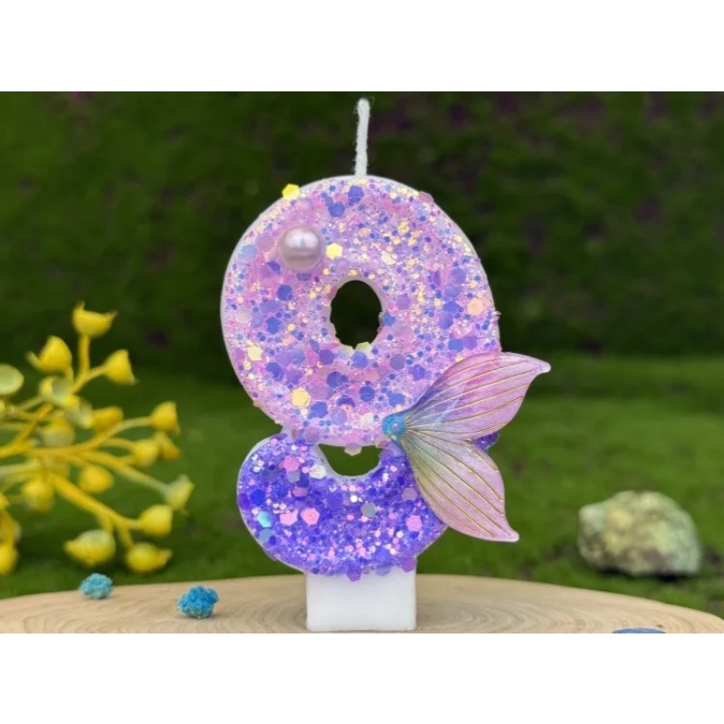 Glitter paarse gradient zeemee - Paraffin Wax recensie en prijs