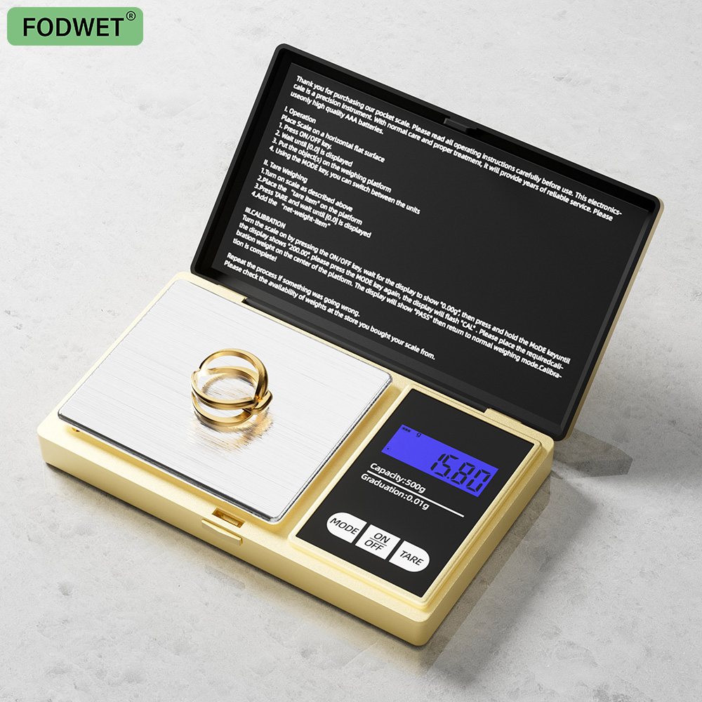 Gouden kleine mechanische weeg - Candle Wax Scale recensie en prijs