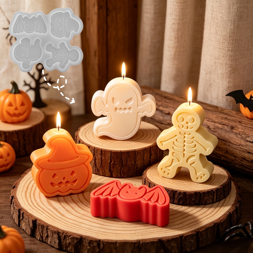 4-delige siliconenhars malset  - Candle Molds recensie en prijs