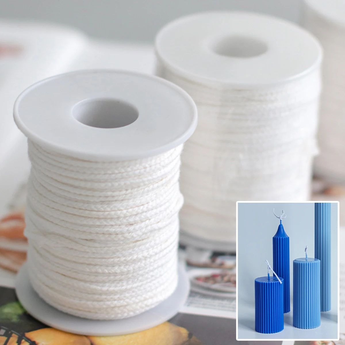 61 Meter/Rol Witte Kaarsenlont - Candle Wax Scale recensie en prijs
